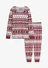 Pyjamas av økologisk bomull, bonprix