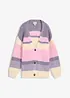 Grovstrikket cardigan med fargegradering, bonprix