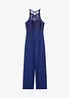 Jumpsuit med blonde, bonprix