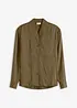 Bluse i lett sateng, bonprix