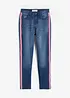 Termojeans med jerseyfôr, Mid Waist, bonprix