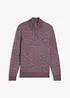 Half zip genser med bomull, bonprix