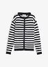 Finstrikket cardigan med rund hals, bonprix