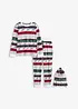Pyjamas i myk bomull, leveres med gavepose, bonprix