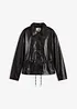 Jakke i imitert lakkskinn, bonprix