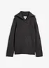 Ribbestrikket half zip genser, bonprix