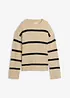 Stripet genser, bonprix