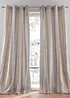 Gardin med striper, med resirkulert polyester (1-pack), bonprix