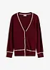 Cardigan med V-hals, bonprix