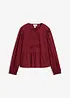 Bluse med sløyfedetaljer, bonprix