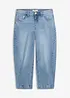 Barrel jeans, Mid Waist, cropped, bonprix