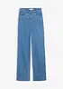 Loose Fit, Straight-jeans Mid Waist, Full Length, bonprix