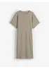 Trikotkjole av ren økologisk bomull, bonprix