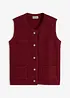Strikket vest, bonprix
