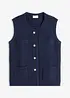 Strikket vest, bonprix