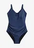 Shape-badedrakt med rynkinger, middels formende, bonprix