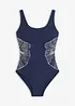 Shape-badedrakt med velplassert trykk, lett formende, bonprix