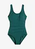 Shape-badedrakt med pyntefolder, lett formende, bonprix