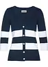 Cardigan med striper, bonprix