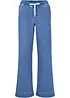 Wide Leg-jeans Mid Waist, Stretch, bonprix
