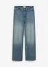 Loose Straight-jeans High Waist, Low Stretch, bonprix