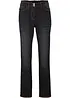 Varmende, Straight-jeans Mid Waist med komfortlinning, bonprix