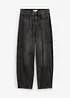 Ballong-jeans Mid Waist, super soft, bonprix