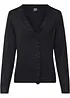 Finstrikket cardigan i lett viskosemiks, bonprix