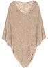 Poncho i heklet stil, bonprix