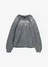 Genser med paljetter, bonprix