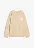 Oversized sweatshirt i økologisk bomull, bonprix