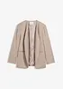 Blazer uten krage i myk ullmiks, bonprix
