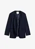 Blazer uten krage i myk ullmiks, bonprix