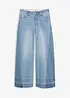 Wide Leg-jeans Mid Waist, bonprix