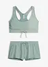 Bustier-bikini med badeshorts (2-delt sett), bonprix