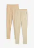 Leggings (2-pack), bonprix