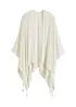 Lett sommerponcho i 100% viskose, bonprix