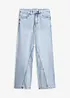 Wide Leg-jeans, High Waist, Low Stretch, bonprix