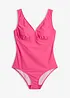 Shape-badedrakt med V-hals, middels formende, bonprix
