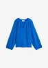 Oversized bluse i musselin, bonprix