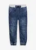 Regular Fit slip on-jeans med elastisk linning, bonprix