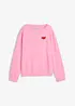 Sweatshirt i 100% bomull, bonprix
