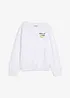 Sweatshirt i 100% bomull, bonprix