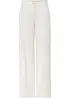 Bukse i lett viskose med vide ben, bonprix