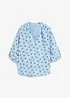 Oversized bluse i luftig musselin, bonprix