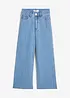 Wide Leg-jeans, High Waist, cropped, bonprix