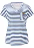 Stripete T-skjorte, bonprix