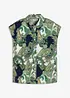 Mønstret bluse i lett viskose, bonprix