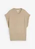 Oversized, strikket vest, bonprix