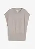 Oversized, strikket vest, bonprix